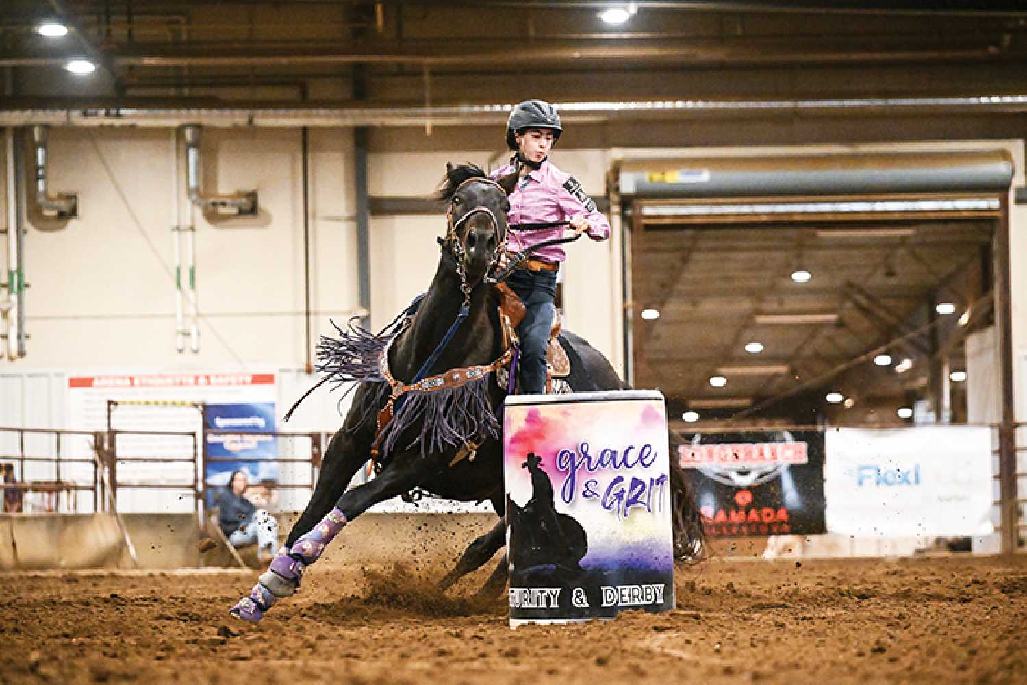 Grace Pain of Langham, Saskatchewan will represent the Moose Mountain Pro rodeo for the next 18 months at local events and rodeos all over the province.